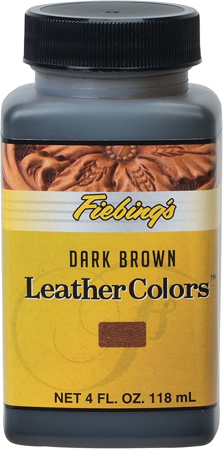 Purposed Value Fiebing's LeatherColors - Water Based Penetrating & Permanent Leather Dye for Shoes, Boots, Belts
