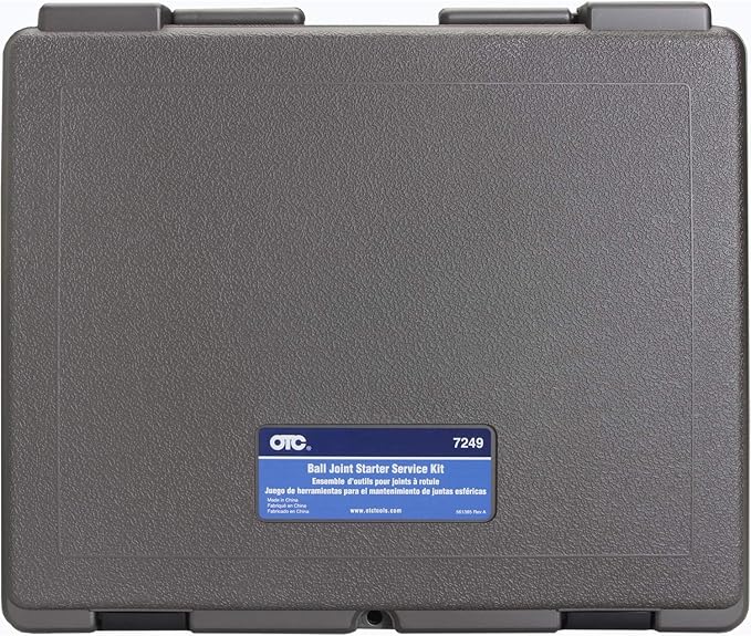 OTC 7249 Ball Joint, U-Joint, and Brake Anchor Pin Service Kit with Storage Case , Gray
