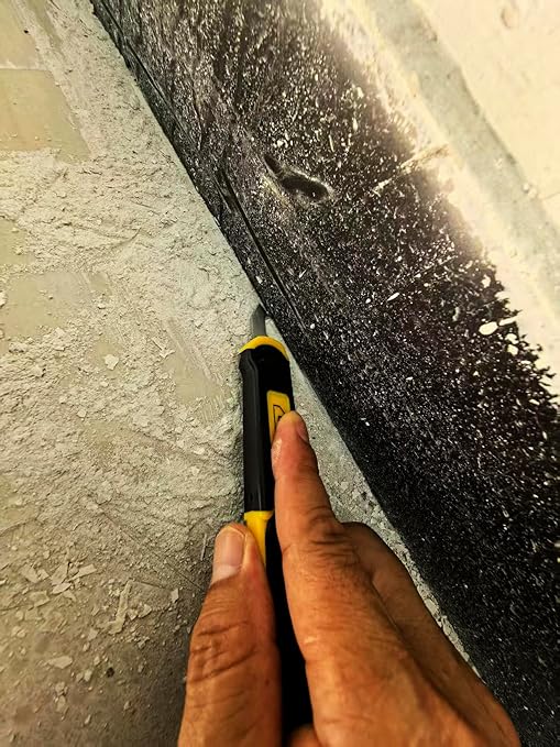 Grout Removal Tool Grout Removal Blade 1 Handle and 3 Grouting Saw Blades Used to Clean Debris in the Gaps of Tiles for Better Filling