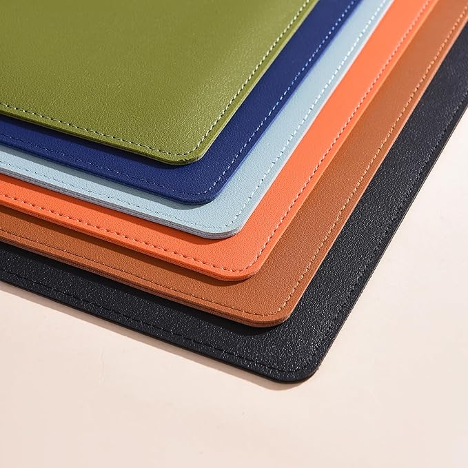 PU Leather A4 File Folder Zipper Document Holder Envelope Folder Case for Receipt Contract (1, Orange)