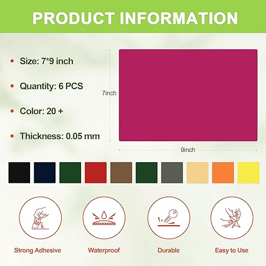 TIANLDD Waterproof Repair Tape for Boat Covers,Tents,Tarp,RV Awning,Fabric Repair Tape(Rose Red)