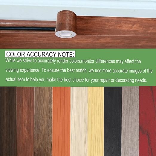 Wood Grain Repair Tape, 4.7 inch X 32ft Self Adhesive Grain Repair Patch for Tables, Chairs, Baseboards, Doors, Windows, Floors, Handicraft DIY.