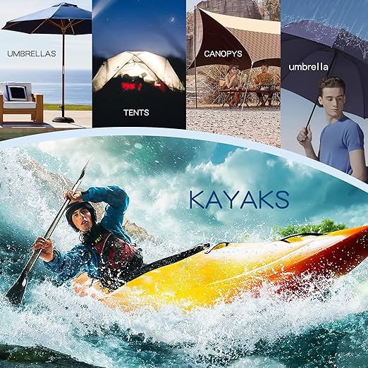 Breliter Inflatable Waterproof Repair Tape - Waterproof TPU Patch Repair Kit, Sealing Repair Tape for Air Mattress, Bounce House, Inflatable Toys, Tent, Swimming Ring, Heavy Duty - 6in x 13.2ft