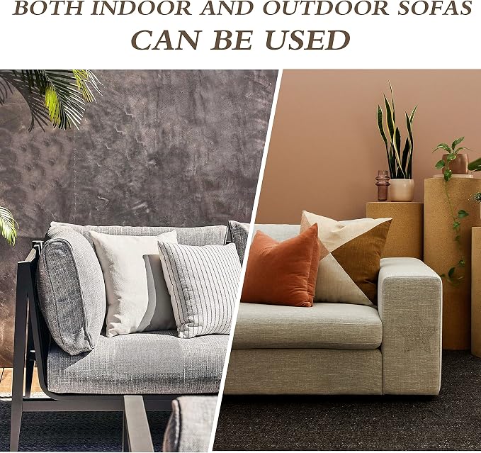 Fine Linen Repair Patches, Self-Adhesive Linen Fabric Patches, 8X11 inch 2 PCS, Multi Color, Can be Used for Linen Sofa Repair(8" x 11"-2PCS,Medium Grey 2.0)