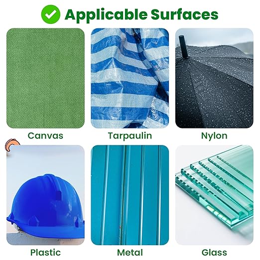 Awning Covers & Tarp Repair Tape - Waterproof Self Adhesive Patch Repair Kit | Patch Tapes for Awnings, Outdoor Canopies, Patio Awnings, Gazebos, Tents, RV, Canvas, Boat Covers (Blue, 3 Inch X 25 Ft)
