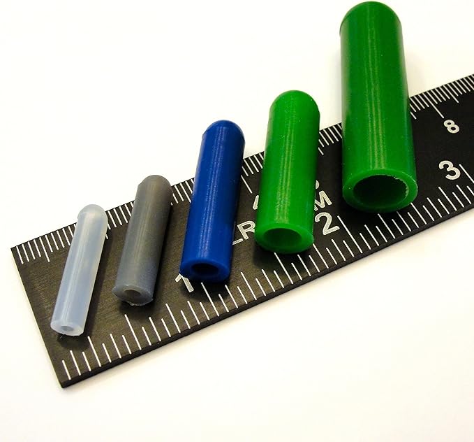 175Pc Ultra Precision High Temp Silicone Rubber End Cap Kit Powder Coating Custom Paint Supplies