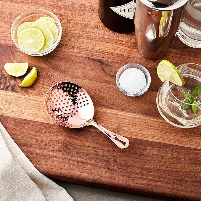 Barfly Julep Strainer, Copper