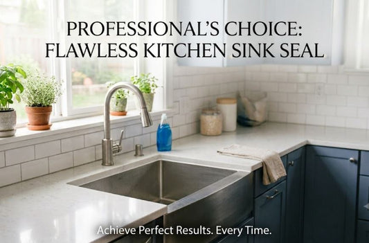 How to Caulk Around a Kitchen Sink Like a Professional