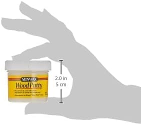 Minwax Wood Putty, White, 3.75 oz. (Pack of 2)