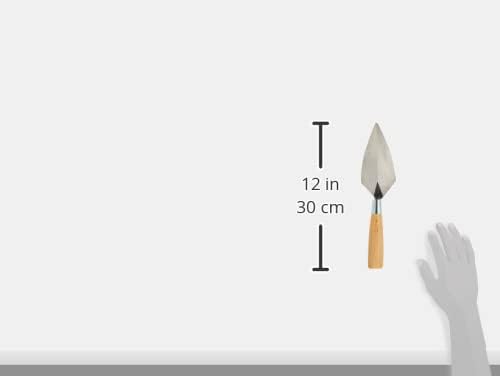 MARSHALLTOWN Pointing Trowel, 6 x 2 3/4 Inch Inch Blade, Philadelphia Pattern, Single Piece High Carbon Steel, Wooden Handle, Repair Mortar Joints, Masonry, Made in the USA, 45 6