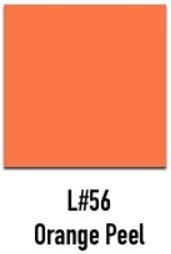 TOFL 3/8" Wide Flat Leather Cord – 72" (6 Feet) Long × 1/8" Thick (7-8oz) | Real Cowhide Leather Strips for Crafts | Orange