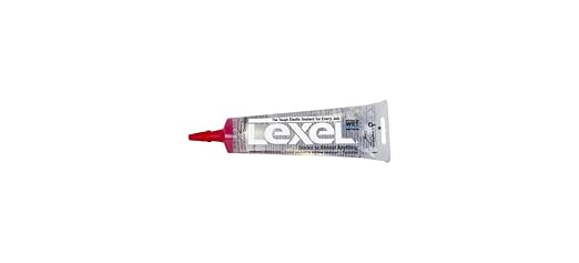 Sashco 13013-2 13013 5oz Sealants Clear Lexel Adhesive Caulk, 5-Ounce
