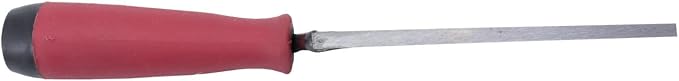 MARSHALLTOWN QLT Tuck Pointer, 6 1/2 x 1/4 Inch, Soft Grip Handle, Tuck Pointing Trowel for Brick and Mortar Joints, TPSG614