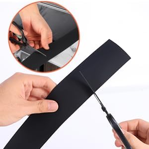 2 Pack Silicone Stove Gap Covers 25 Inch, Food Grade Heat Resistant Gap Filler, Upgraded Anti-Slip Stain-Resistant Stove Counter Guard, Easy to Cut & Clean, Seamless Fit for Stovetop/Oven/Washer/Dryer