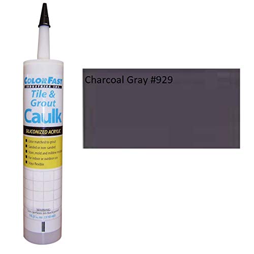 TEC Color Matched Caulk by Colorfast Ind. (Sanded) (929 Charcoal Gray)