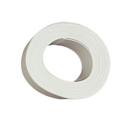 White Caulk Tape, Waterproof Self-Adhesive Sealing Strip for Toilets, Bathtubs, Showers, and Bathroom Caulking – 1.5”x 10 FT, Caulk Tape for Home