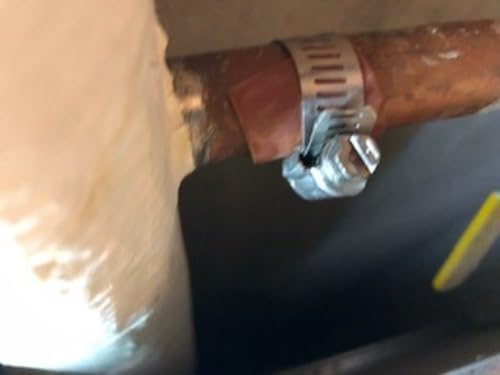Emergency Pipe Repair Kit 12 Patches and Clamps -Quick Leak Fix for Water Pipes 1/4" to 1-1/4", Seal Leaks on Copper,Plastic & Metal Pipes.Straight Pipes,Elbows.No Water Shut Off