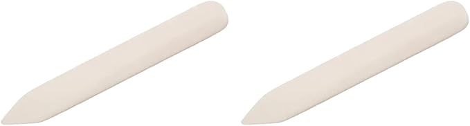 Healeved Clothes Scraper 2-Pack Fabric Clothing Scraper and Stain Removal Tool Made of Pe Material 5.90X1.57X0.39In for Laundry Cleaning and Origami Crafting Household Use