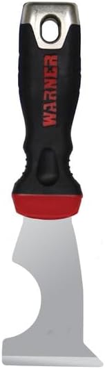 Warner ProGrip 6-in-1 Stiff Glazier Knife with Hammer Cap, 90199