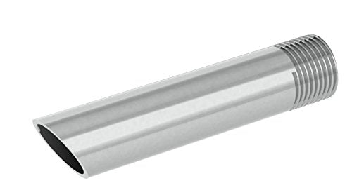 Albion Engineering Company 32-55 Style A Standard Round Metal Caulking Gun Nozzle, 1/2" Diameter Bead