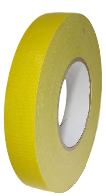 GGR Supplies T.R.U. CDT-36 Industrial Grade Duct Tape. Waterproof and UV Resistant. Multiple Colors Available. 60 Yards. (Yellow, 1 in.)