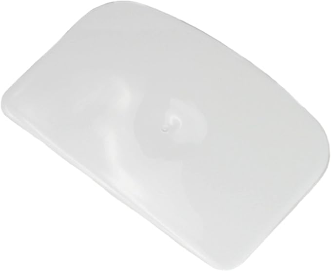Chef Craft Classic Plastic Dough Scraper, 6 Inch, White, One Size