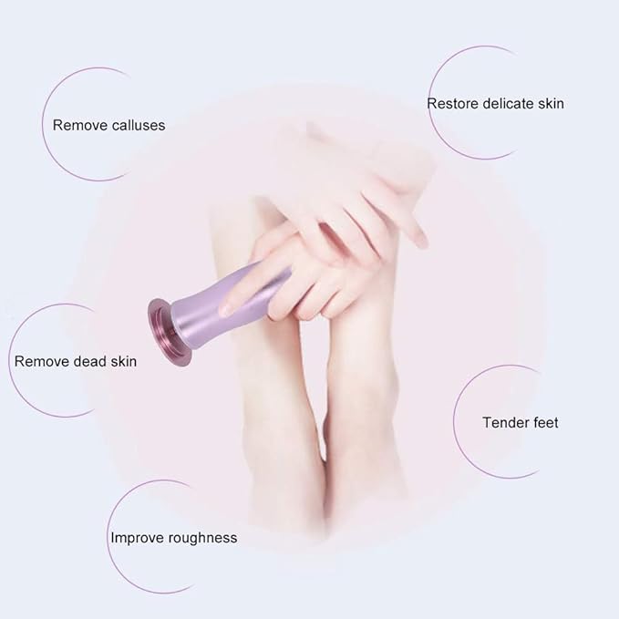 Electric Foot File, Exfoliate Callus Remover, Electric Tool Foot Grinding Machine for for Cracked Dry Skin