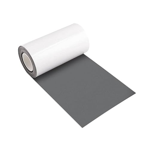 Leather Repair Patch Kit Dark Gray 4 x 60 inch Leather Repair Tape Self Adhesive Patch for Furniture, Couch, Sofa, Car Seats Computer Chair First Aid Vinyl Repair Kit