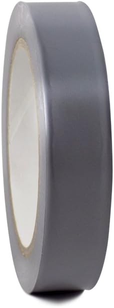 GGR Supplies T.R.U. CVT-536 Gray Vinyl Pinstriping Dance Floor Tape: 3/4 in. Wide x 36 yds. Several Colors