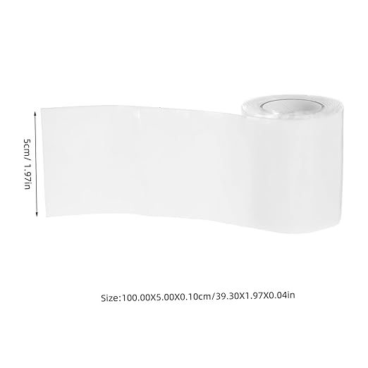 Cabilock Hose Leak Repair Tape Silicone Rubber Seal Tape White Easy to Apply Leakproof for Water Pipes Plumbers