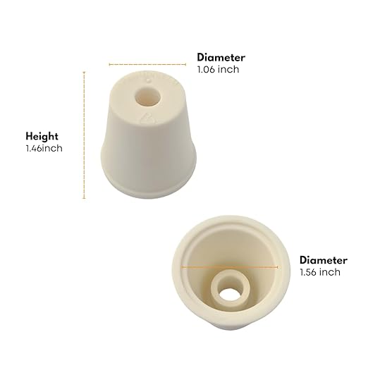 Fastrack Twin Bubble Airlock and Carboy Bung (2-Pack) | Fermentation Airlocks for Homebrewing Beer, Wine, Mead, and Kombucha