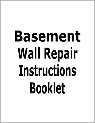75 ft - Carbon Fiber-Basement Wall Crack Repair Kit - Carbon Fiber Foundation Wall Repair - Easy to use Includes Instructions