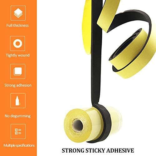 Foam Insulation Tape Adhesive, Seal, Doors, Weatherstrip, Waterproof, Plumbing, HVAC, Windows, Pipes, Cooling, Air Conditioning, Weather Stripping, Craft Tape (66 Ft x 1/8" x 2")