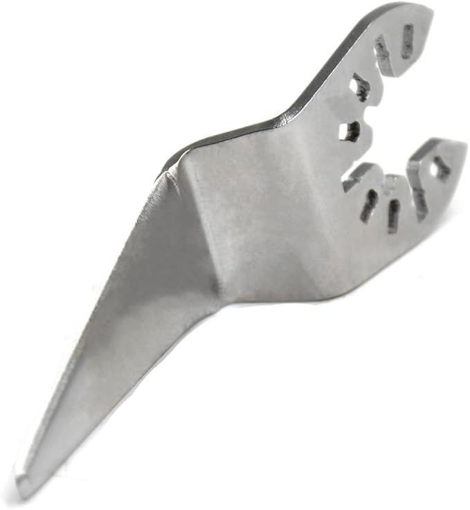 Power Caulking Scraper Oscillating Multi Tool 50mm 1.96" Cold Knife Blade for Removing Sealants Cutting Soft Expansion Joints Window Putty Sealant