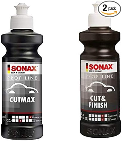 SONAX Cutmax & Cut & Finish 250ml Kit