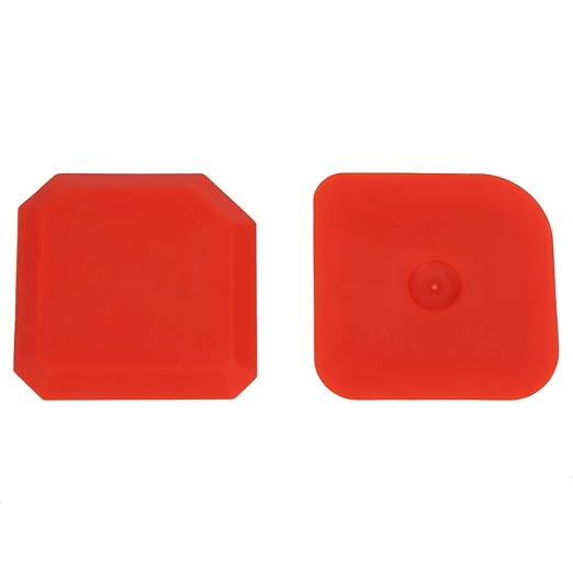 Sealant Scraper Cleaning Tool Kit, 4pcs/Set Caulk Finishing Tool Silicone Sealant Remover Smoother Finisher Scraper Cleaner Caulking Tool Kit for Kitchen Bathroom Window Floor Joint, Red