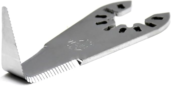2PCS Cold Knife Blades Windshield L-Shaped Cutting Blade for Auto Glass Car Windows Sealant Adhesive Cutter - Fit Most Major Brands of Oscillating Tool