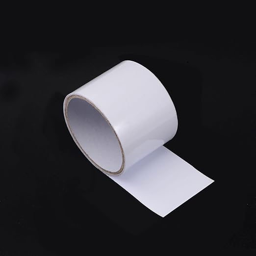 HARFINGTON Waterproof Patch Seal Tape 2" x5' Leak Repair Tape for Plastic Bucket/Basin Hoses Duct Pipes, White