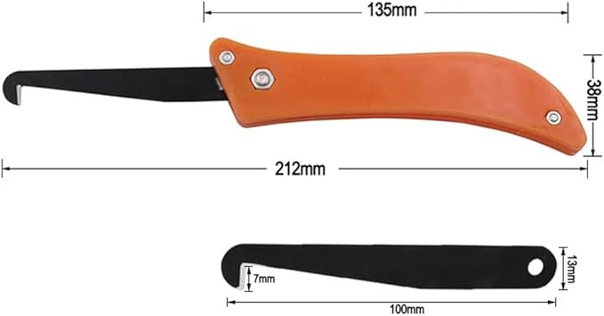 2PCS Ceramic Tile Gap Blade Hook-Knife Tiles Repair Tool Hook Blade Cleaning Removal Old Grout Cleaning Hand Tools