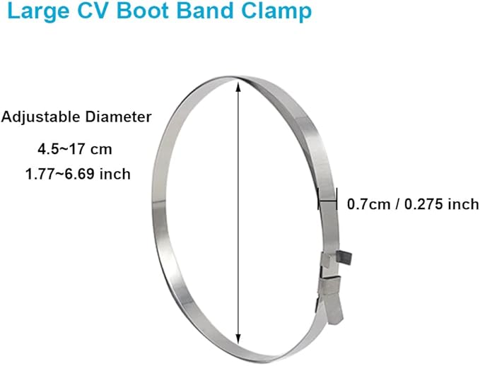 CV Joint Banding Boot Axle Clamp Tool with Universal Adjustable Drive Shaft CV Boot Band Clamps, Automotive CV Boot Clamp Pliers Axle Boot Clamps 13Pcs for Most Cars