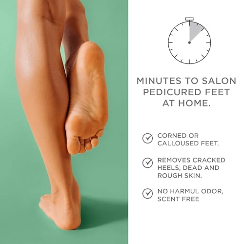 Lee Beauty 8oz Professional Gel Callus Remover for Feet - Peppermint Fast-Acting Formula, Extra Strength for Cracked Heels & Dead Skin (Pack of 1)