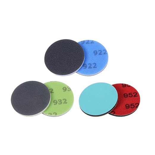 Glass Repair Kit Grinding Polishing Abrasive Disc Mesh Net Sanding Pads Kit for Glass Scratch Removal 3 inch 3Pcs/Pack