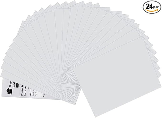 Vinyl Siding Repair Kit, Cover Any Cracks, Holes, or Blemishes on Vinyl Siding (24 Patches)