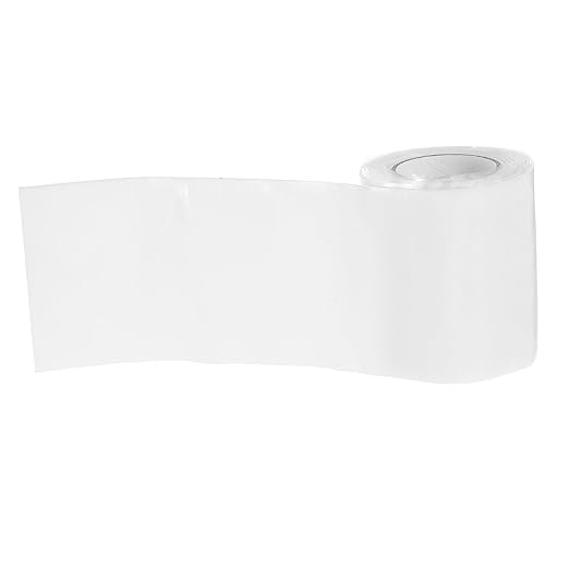 Garneck 5cm Wide Self-Adhesive Silicone Rubber Leak Repair Tape, Waterproof Heavy Duty Pipe Sealing Tape for Water Hose, 1m Long, 1mm Thick, Industrial Pipe Repair and Leakproof