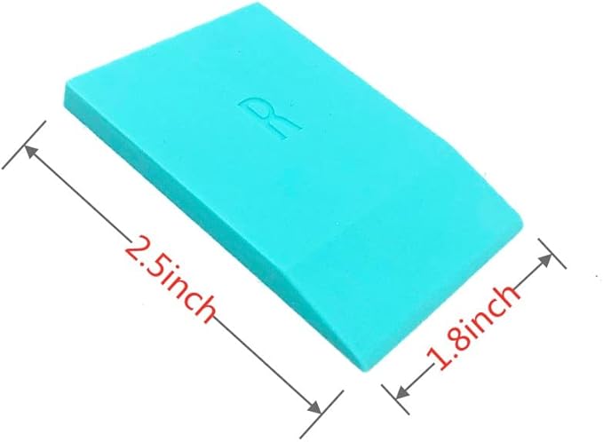 DGAGA 12Pcs Screen Priniting Squeegee,Mini Squeegees for Chalk Paste,Self Adhesive Silk Screen Stencil Squeegee Screen Printing kit for Stencils Ink/Chalk Paste Paint Starter Kit