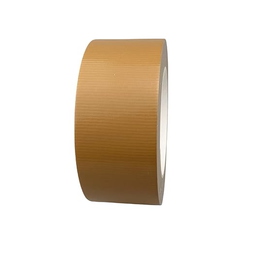 Multi-Purpose Duct Tape 2 Inch x 33 Yards, Heavy Duty, Waterproof, Great for Repairs, Packaging, Arts Crafts and DIY Projects (Brown)
