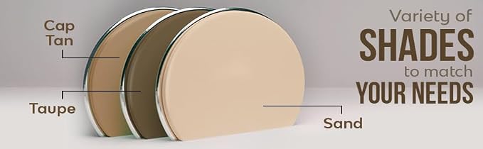 Blend It On XL Leather/Vinyl Repair Kit Now with 6 Ounces for Furniture, Jacket, Sofa, Car Seat, Boots, Easy Instructions to Match Colors, Restore Any Material No Mixing Chart Needed (Beige Mix)