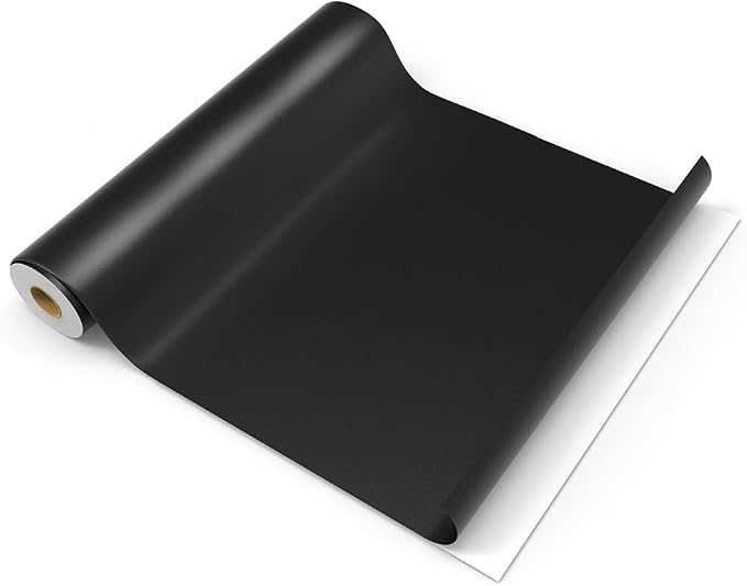Leather Repair Patch,Self-Adhesive Leather,17X79inch,Self-Adhesive Waterproof,Scratch Resistant,DIY Large Patch for Sofas,Furniture,cabinets,Walls,Motorcycle Seats,car Seats (Black)