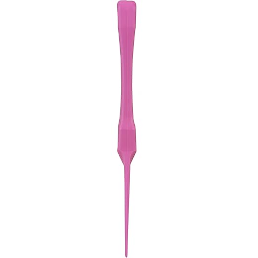 SPARTA Polypropylene Scraper Tool Food Safe Scraper for Removing Caked-On Residue in Commercial Kitchens, Plastic, 7.82 x 3 Inches, Bright Pink, (Pack of 12)