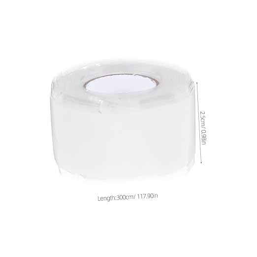 Unomor 1roll Leak Repair Tape Wide Pipe Tape for Plumbing Strong Adhesive for Emergency Repairs for Pipe